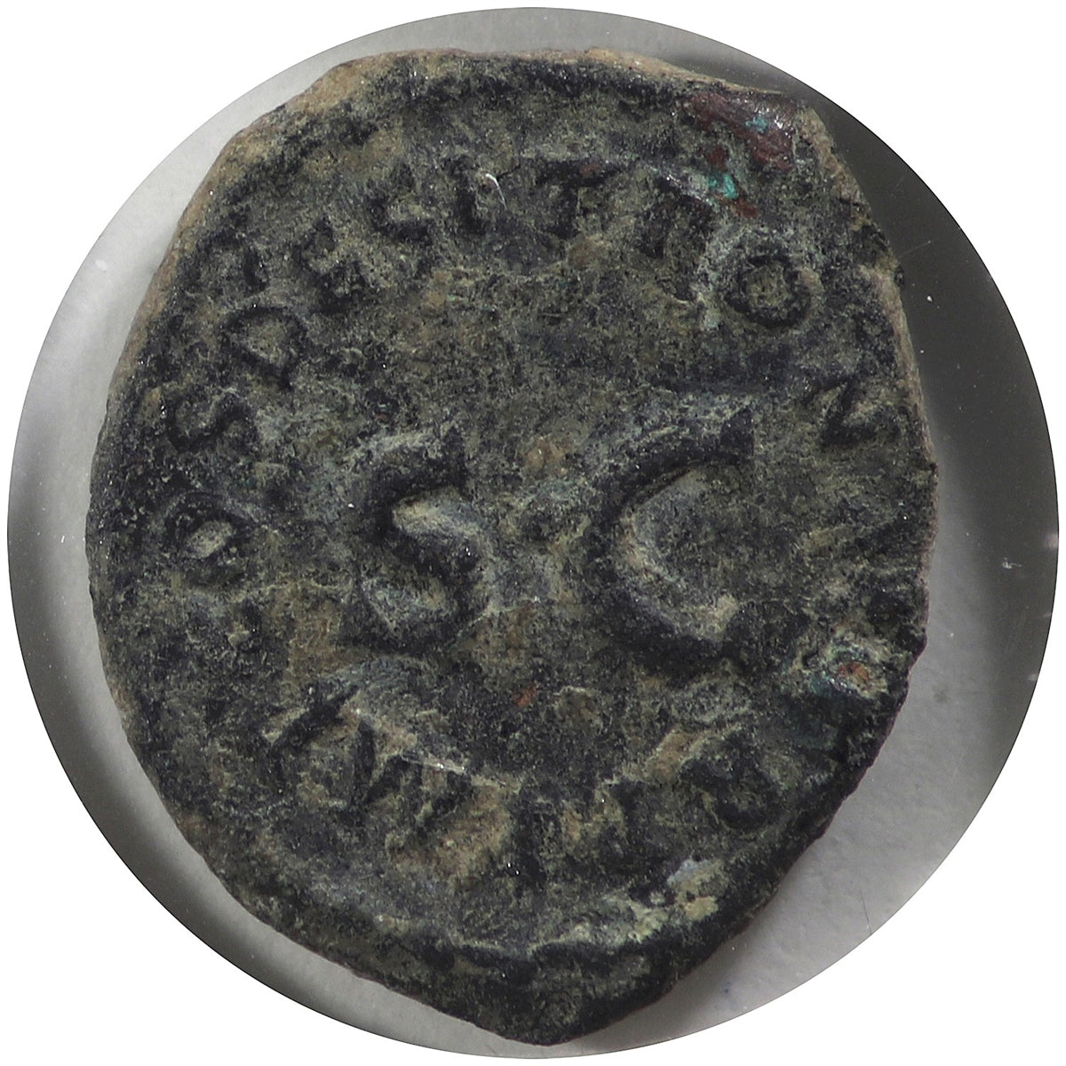 Ancient Rome 41-54AD Claudius Copper Quadrans Very Fine (VF20) $