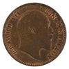 India 1907 1/12 Anna Almost Uncirculated (AU50)