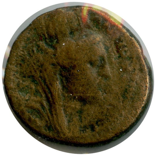 Antioch Under Hadrian 128AD Antioxewn Goddess Veiled Very Fine (VF-20) $