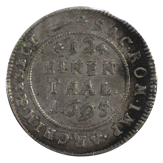 German States 1695EPH Saxony-Albertine 1/12 Thaler Extra Fine (EF-40) $