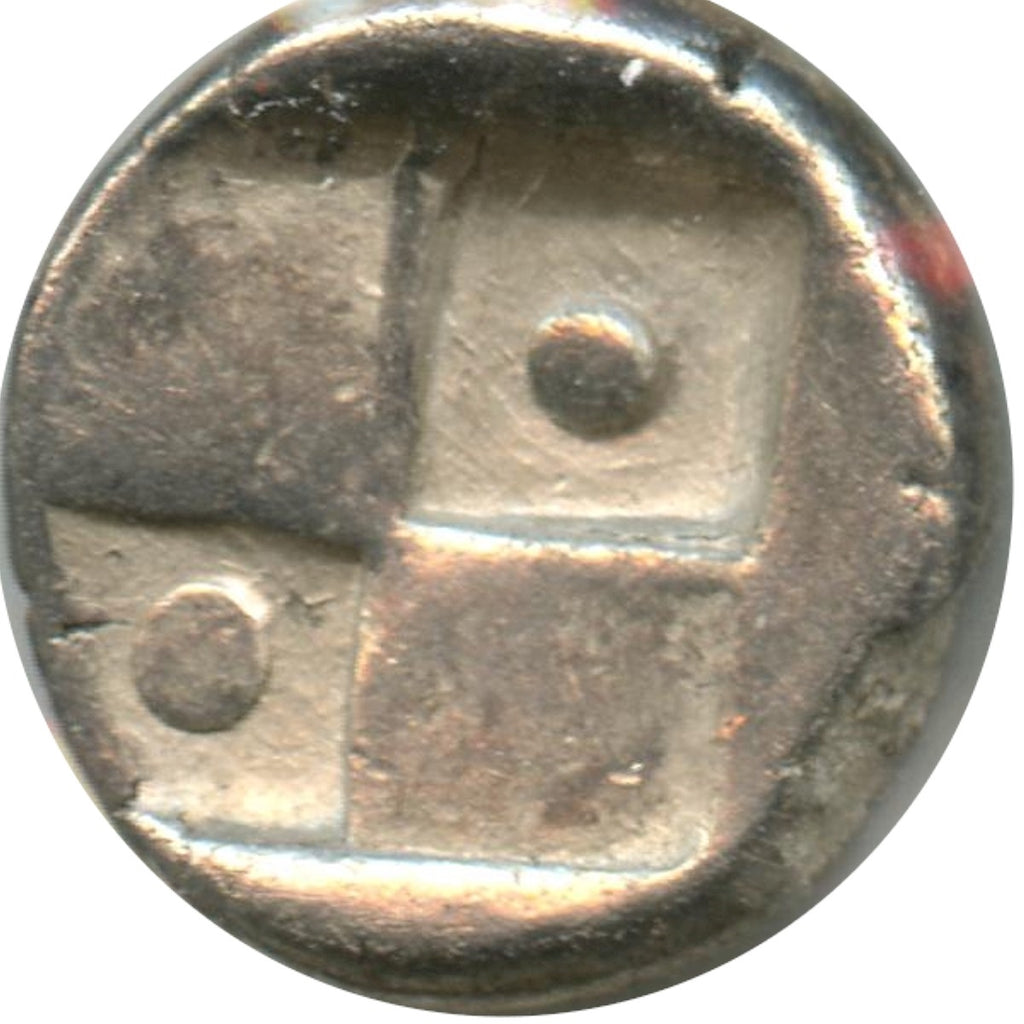 Ancient Greece 386-338BC Lion/Squares Chersonesos Thrace AR Hemidrachm EF-AU (EF45) $