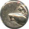 Ancient Greece 386-338BC Lion/Squares Chersonesos Thrace AR Hemidrachm EF-AU (EF45) $