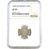 Sweden 1878 EB 25 Ore NGC Certified XF 45