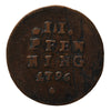 German States 1796 Bavaria 2 Pfennig Very Fine (VF20)