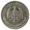 German Weimar Republic 1929A 50 Pfennig Almost Uncirculated (AU50)