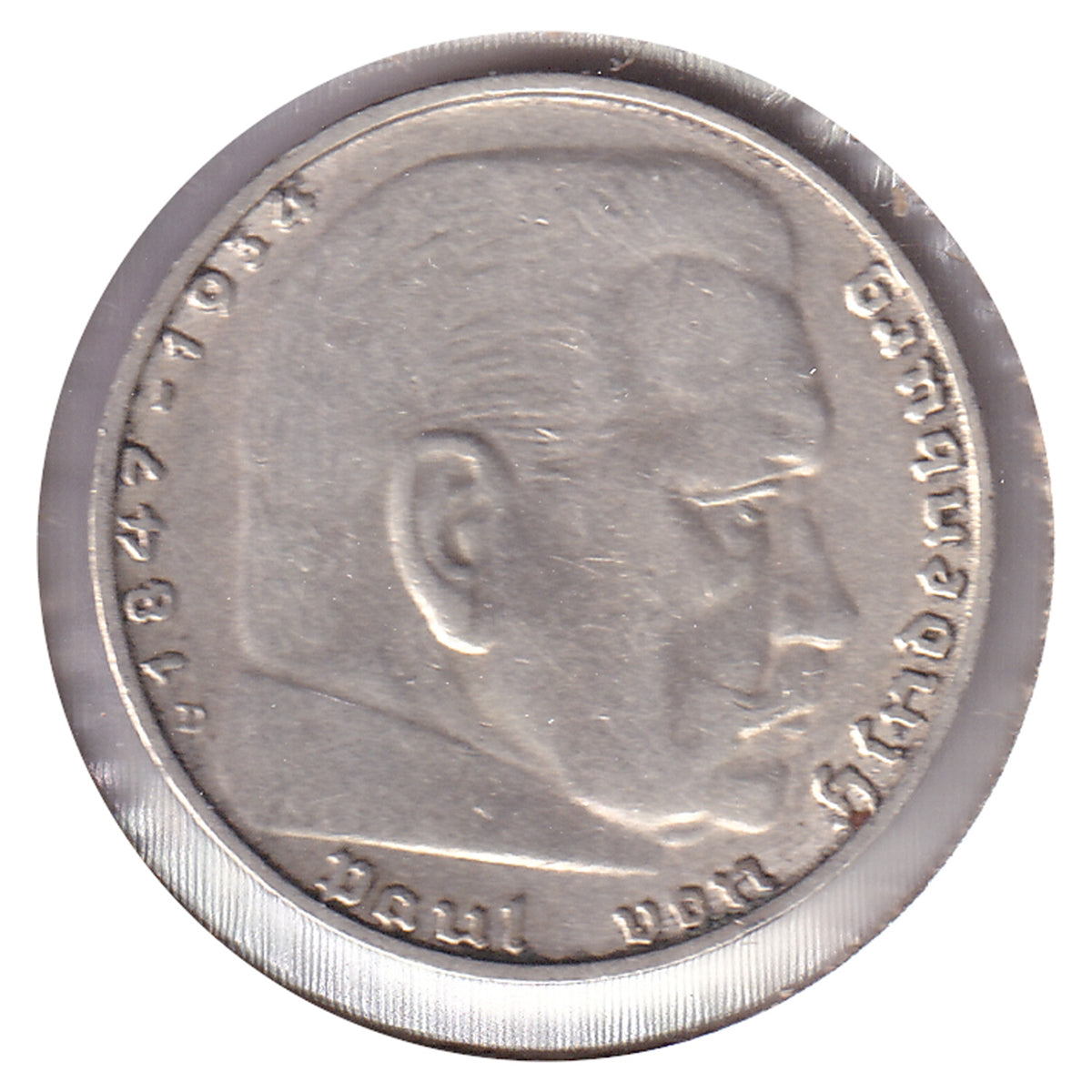 German Third Reich 1937D 2 Marks Extra Fine (EF40)