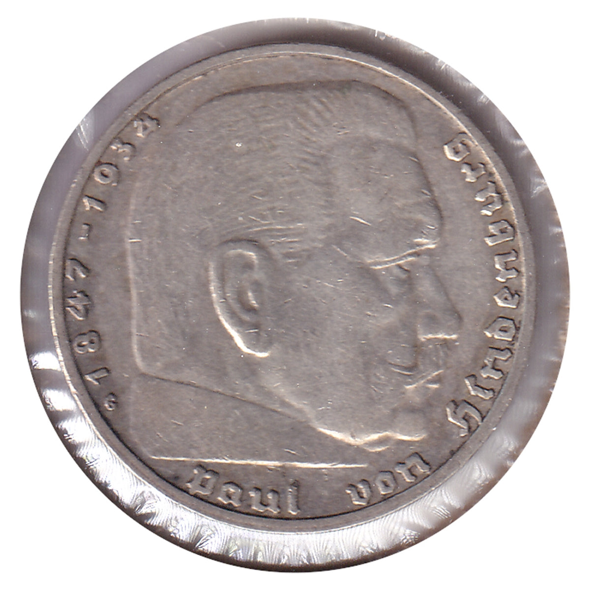 German Third Reich 1937G 2 Marks Extra Fine (EF40)