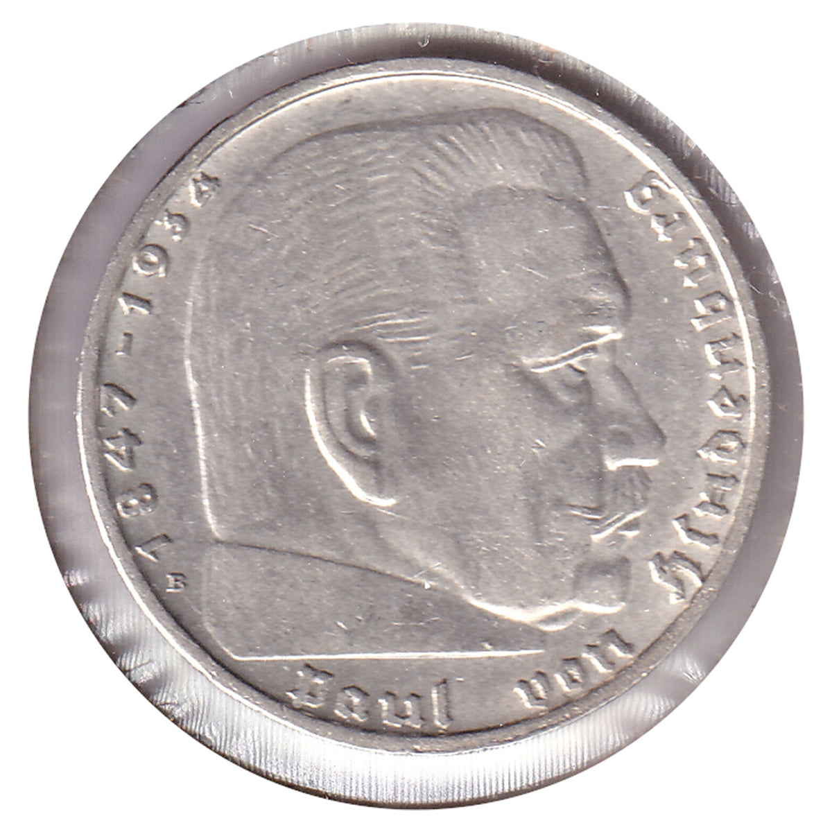 German Third Reich 1938B 2 Marks Extra Fine (EF40)