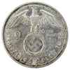 German Third Reich 1938G 2 Marks EF-AU (EF45)
