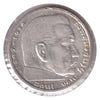 German Third Reich 1939A 2 Marks Almost Uncirculated (AU50)