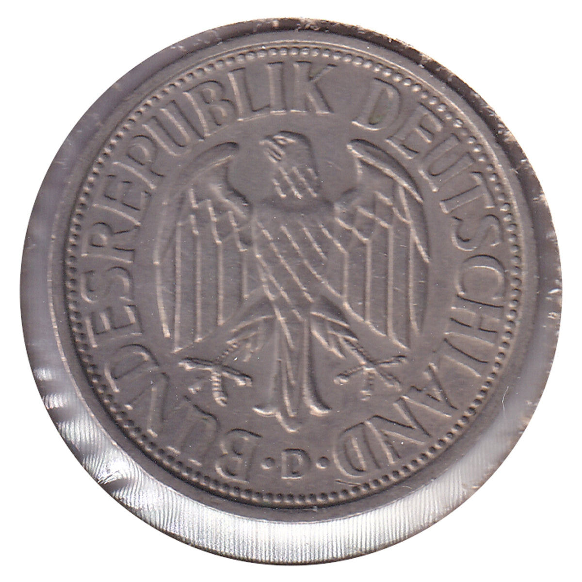 Germany 1951D 2 Marks Almost Uncirculated (AU50) $