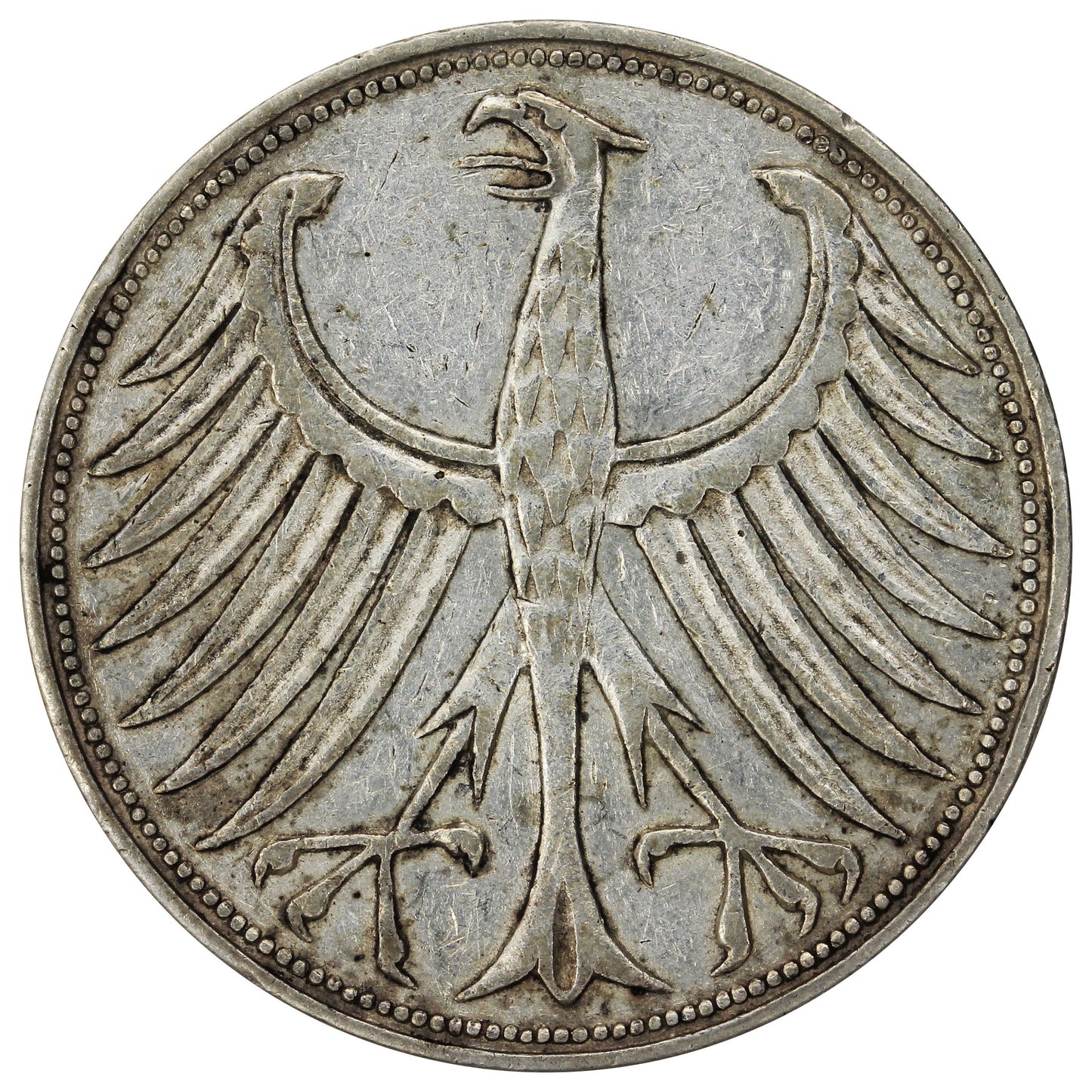 Germany 1951F 5 Marks VF-EF (VF30)