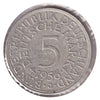 Germany 1956J 5 Marks Almost Uncirculated (AU50) $