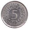 Germany 1974J 5 Marks Brilliant Uncirculated (MS63)