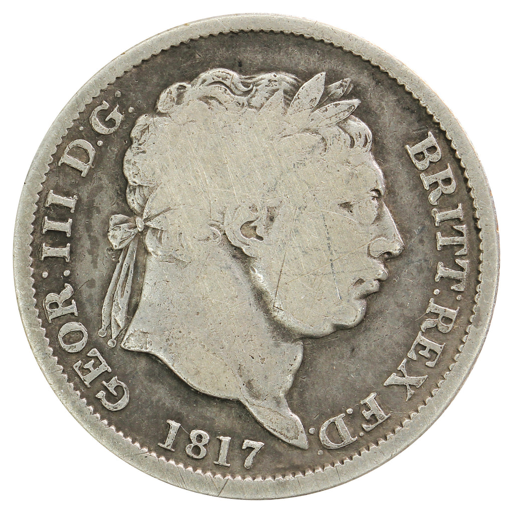 Great Britain George III 1817 Shilling G-VG (G6)