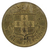 Jamaica 1945 Penny Almost Uncirculated (AU50)