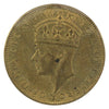 Jamaica 1945 Penny Almost Uncirculated (AU50)