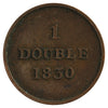 Guernsey 1830 Double Extra Fine (EF40)