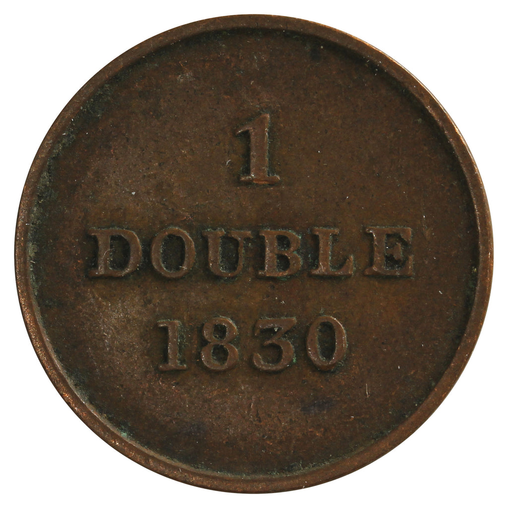Guernsey 1830 Double Extra Fine (EF40)