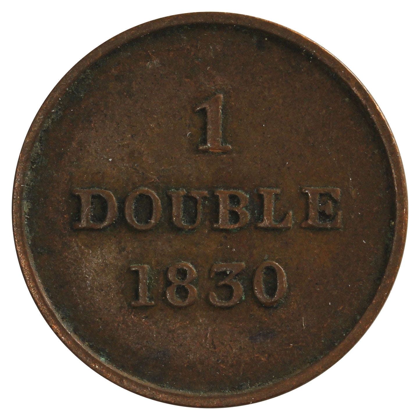 Guernsey 1830 Double Extra Fine (EF40)