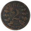 Norway 1884 2 Ore Very Fine (VF20)
