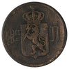 Norway 1884 2 Ore Very Fine (VF20)
