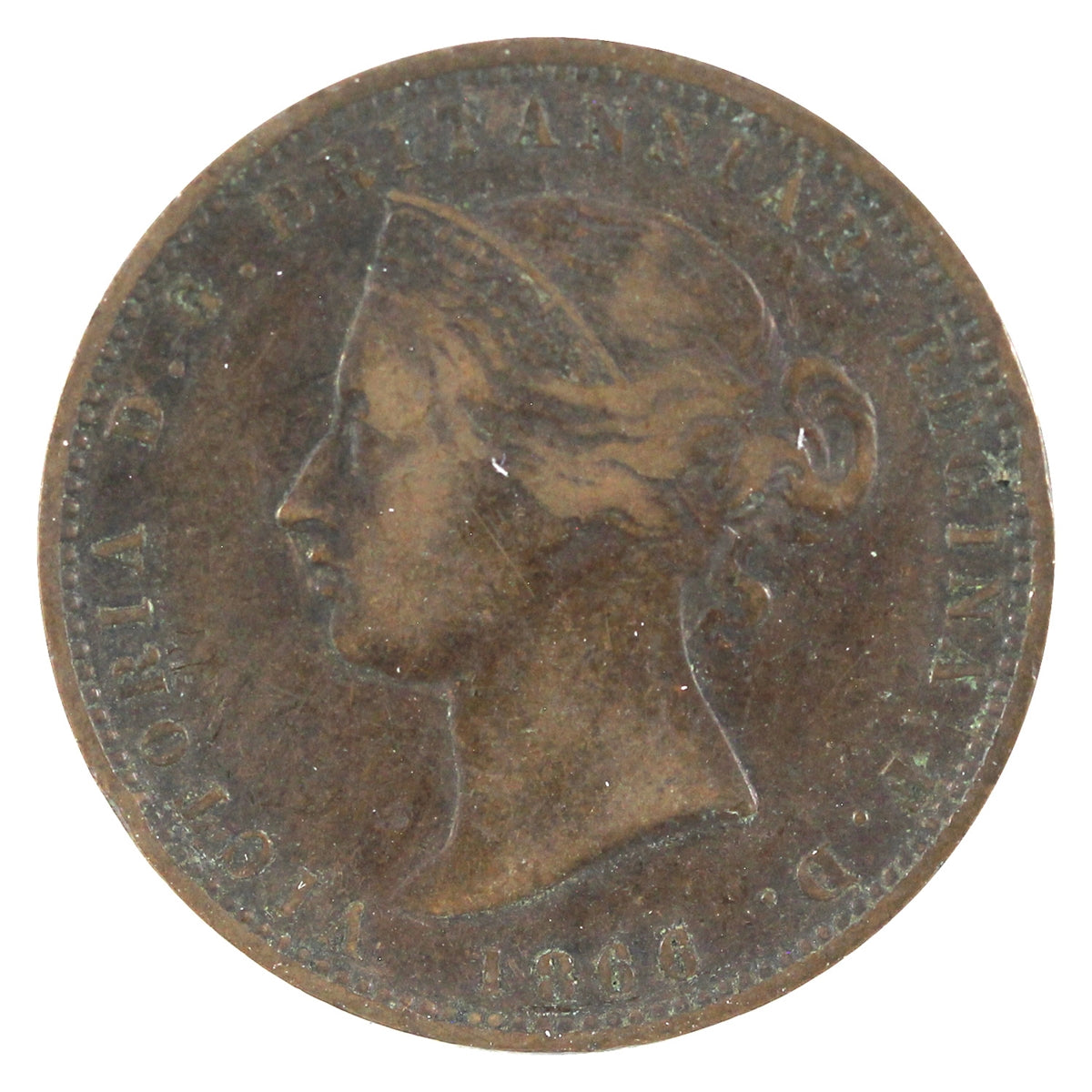 Jersey 1866 1/13 Shilling Extra Fine (EF40)