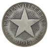 Cuba 1915 40 Centavos VF-EF (VF30)