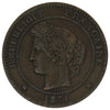France 1871A 10 Centimes Extra Fine (EF40)