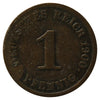 German Empire 1900J Pfennig Very Fine (VF20)