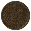 German Empire 1906A 2 Pfennig Almost Uncirculated (AU50)