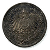 German Weimar Republic 1919J 1/2 Mark Uncirculated (MS60) $