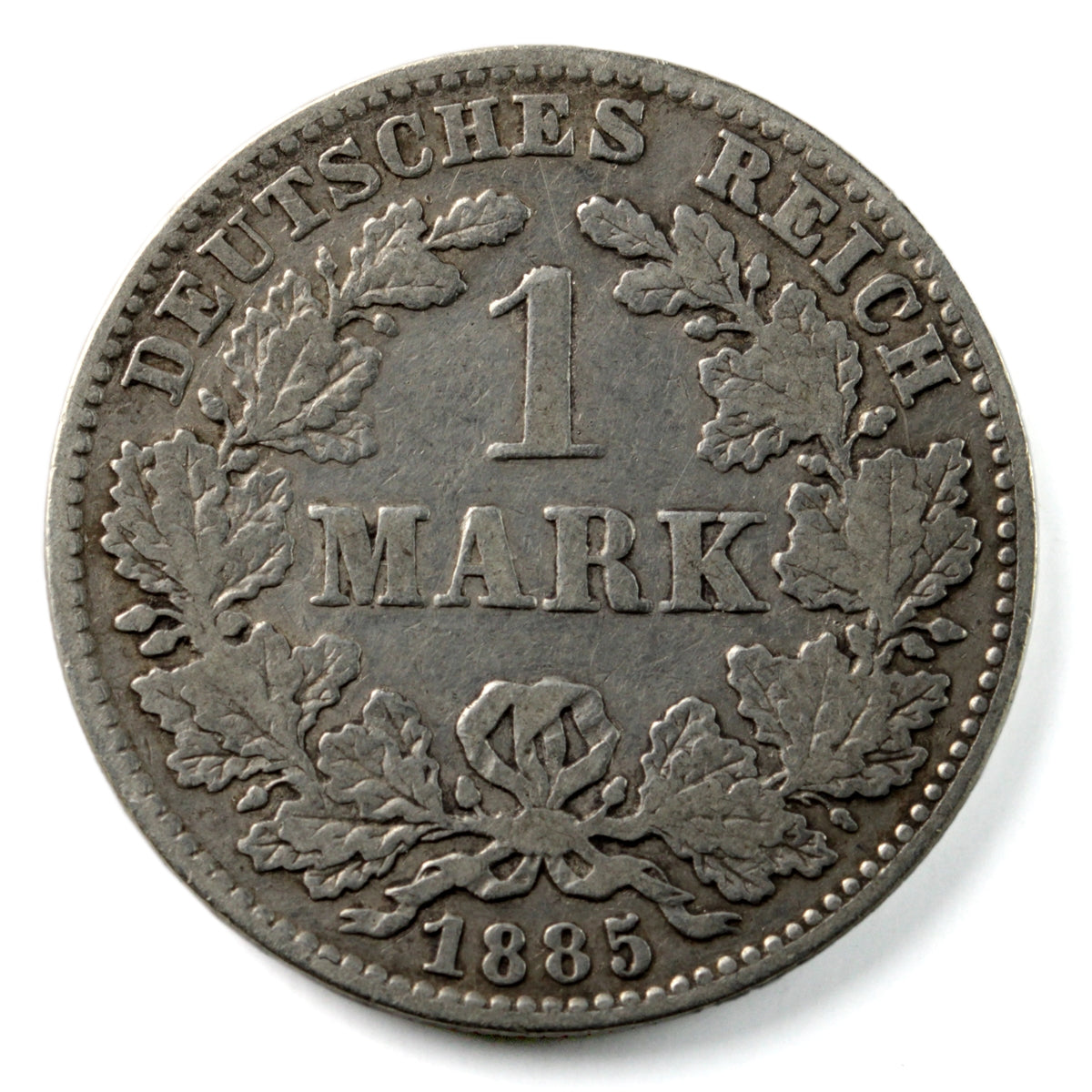German Empire 1885J Mark VF-EF (VF30) $