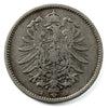 German Empire 1885J Mark VF-EF (VF30) $