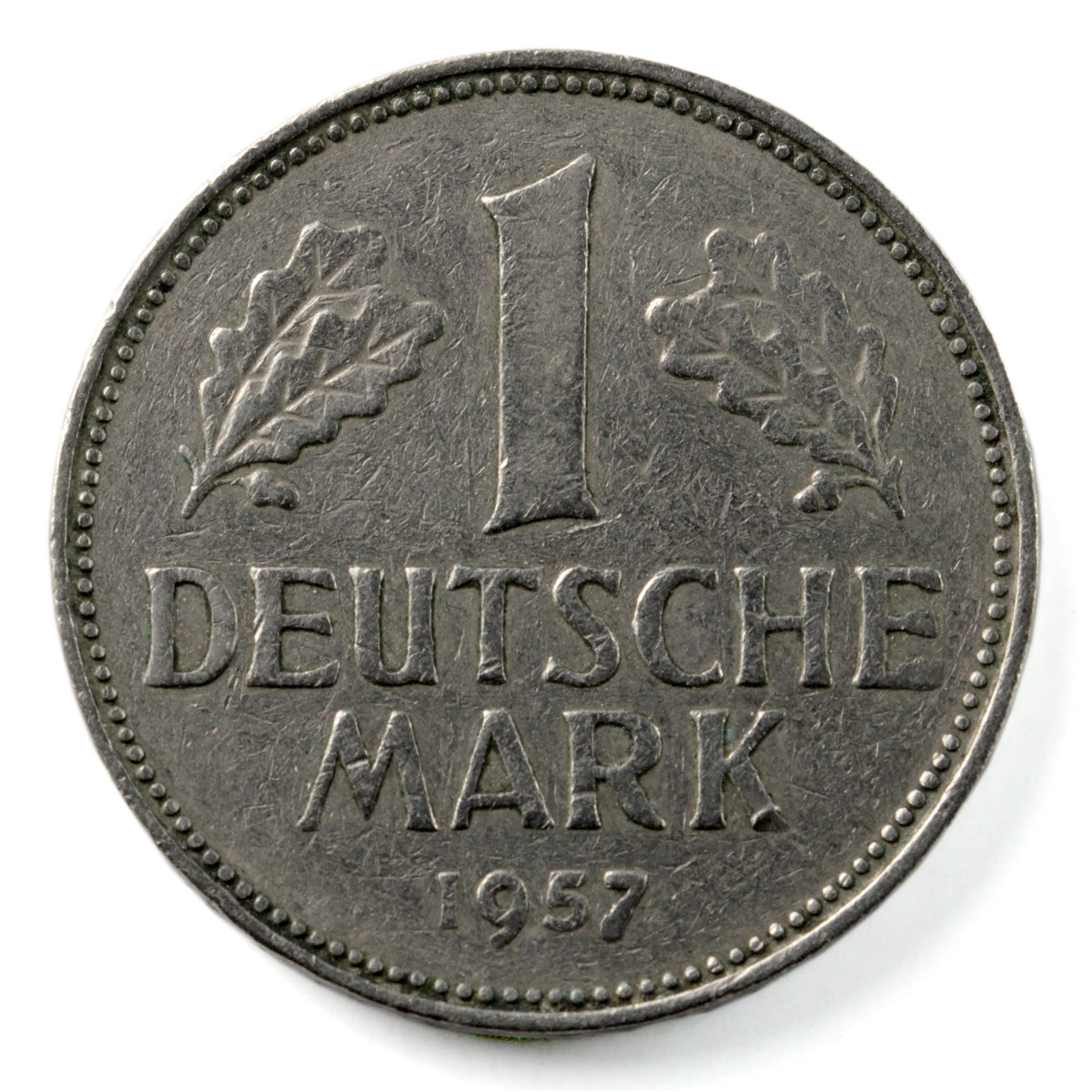 Germany 1957J Mark Extra Fine (EF40) $