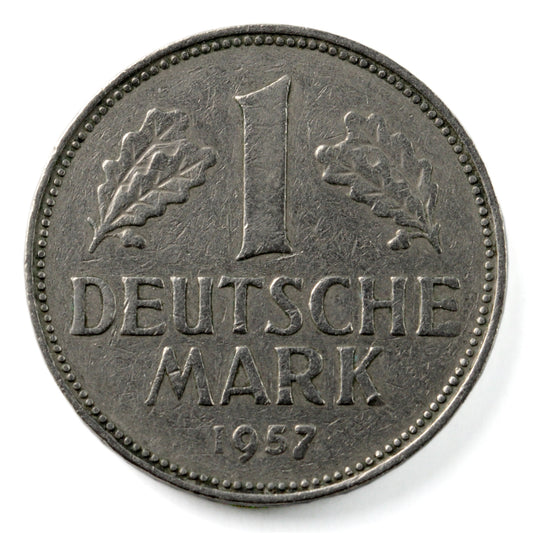 Germany 1957J Mark Extra Fine (EF40) $