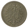 German Empire 1889J 10 Pfennig Extra Fine (EF40)