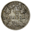 German Empire 1911D 1/2 Mark Extra Fine (EF40)
