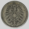 German Empire 1876A Mark VF-EF (VF30)