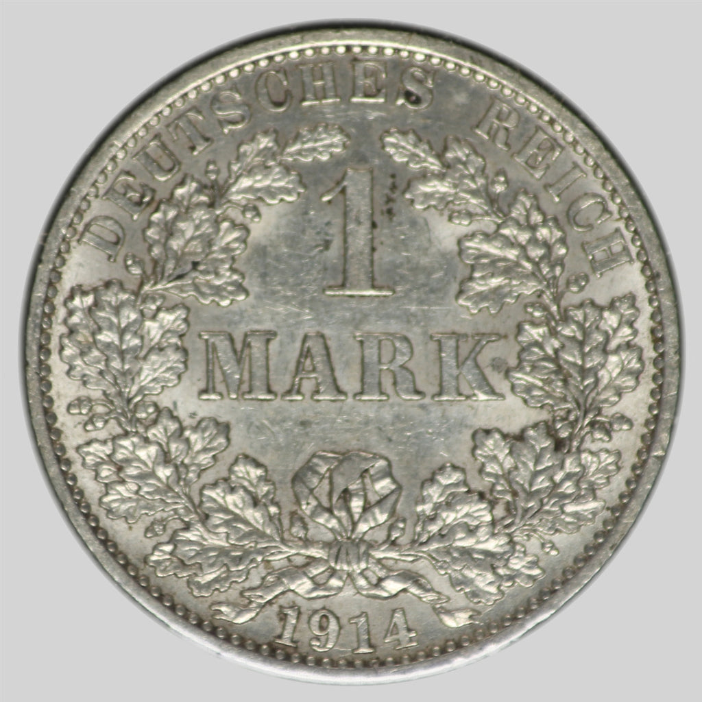 German Empire 1914A Mark Uncirculated (MS60)