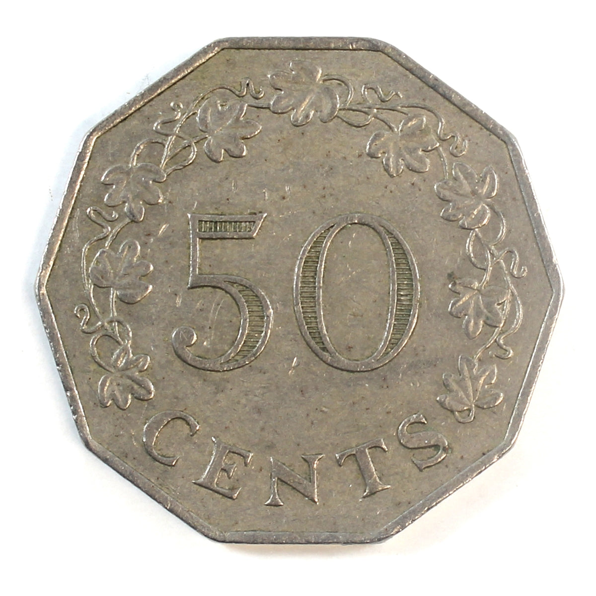 Malta 1972 50 Cents Extra Fine (EF40)