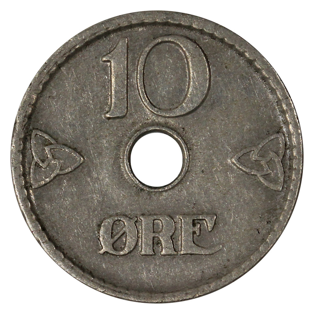 Norway 1926 10 Ore Almost Uncirculated (AU-50)