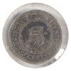 Straits Settlements 1898 5 Cents Very Fine (VF20)