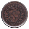 Switzerland 1851A 2 Rappen Very Fine (VF20)