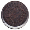 Switzerland 1898B 2 Rappen Extra Fine (EF40) $