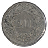 Switzerland 1893B 20 Rappen VF-EF (VF30)