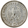 German Third Reich 1936A Hindenburg 5 Marks EF-AU (EF45)