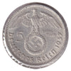German Third Reich 1937A 5 Marks Extra Fine (EF40)