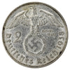 German Third Reich 1938F 2 Marks Extra Fine (EF40)
