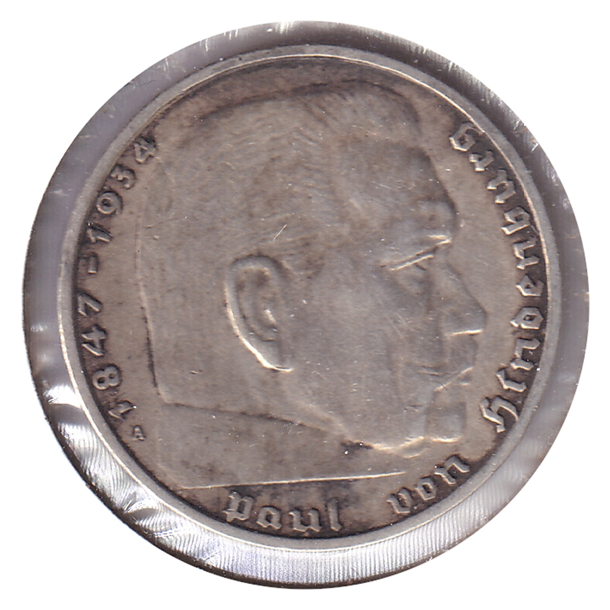 German Third Reich 1939A 2 Marks Extra Fine (EF40)